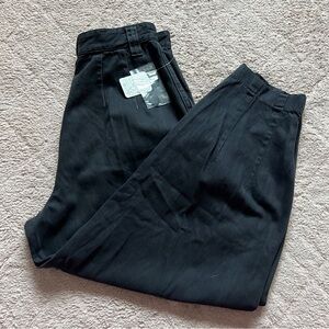 NWT Free People Black Barcelona Balloon Pants Women’s Size 6